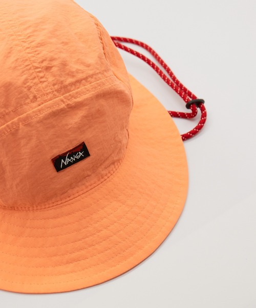 NANGA(ナンガ)の「【NANGA/ナンガ】/NYLON TUSSER SUNSHADE HAT/ナイロン タッサー サンシェード ハット/メンズ レディース ユニセックス 帽子 アウトドア(ハット・メンズ・ブラック/アイボリー/オレンジ/ラベンダー・フリー)」の13枚目の写真