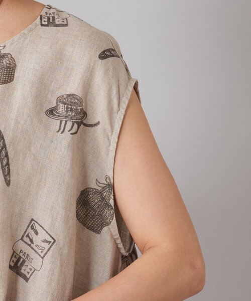 BEARDSLEY（ビアズリー）の「アトリエリネンバルーンブラウス（シャツ/ブラウス・レディース・ベージュ・FREE）」の11枚目の写真