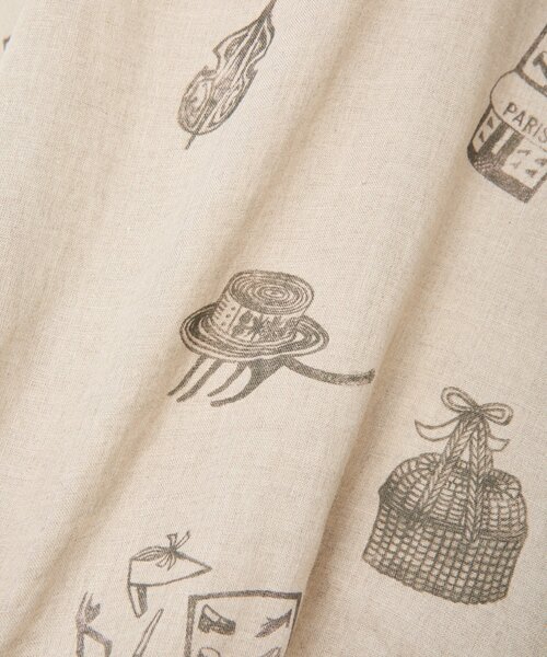 BEARDSLEY（ビアズリー）の「アトリエリネンバルーンブラウス（シャツ/ブラウス・レディース・ベージュ・FREE）」の4枚目の写真