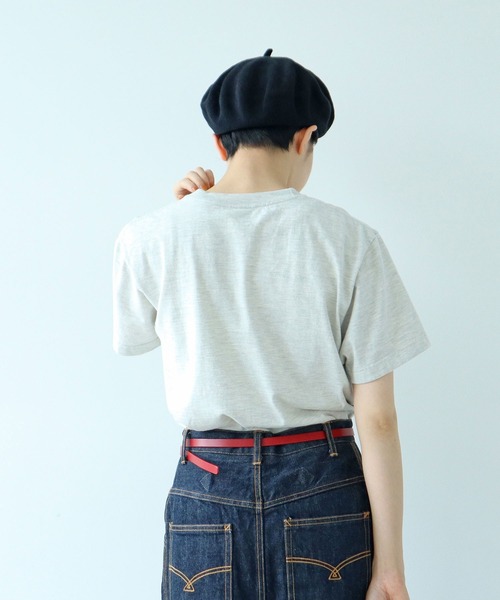 PAR ICI(パーリッシィ)の「【WEB限定】corgi & boy Tシャツ(Tシャツ/カットソー・レディース・グレー/ホワイト/ブルー・FREE)」の6枚目の写真