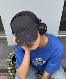 CIAOPANIC TYPY | 【UNISEX】ダメージロゴキャップ(キャップ)