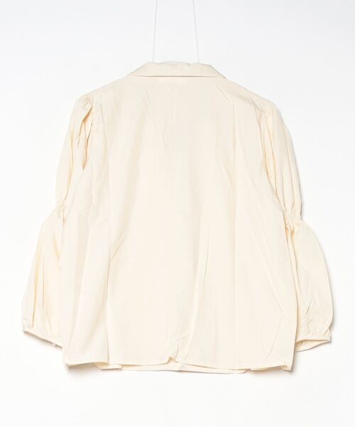 SallyLunn(サリーラン)の「襟付き Vネックシャツ(シャツ/ブラウス・レディース・アイボリー・MEDIUM/LARGE)」の7枚目の写真