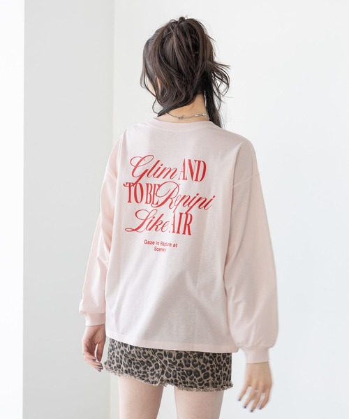 repipi armario（レピピ アルマリオ）の「チョベリグルーズロンＴ（Tシャツ/カットソー・キッズ・ホワイト系3/グレー/ホワイト系2/ブラック/ピンク/ブラウン/スミクロ/ホワイト系1・MEDIUM/LARGE/SMALL）」の16枚目の写真