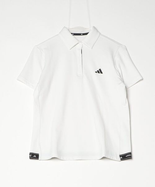 【新品】アディダス ゴルフ 半袖 ボタンダウン シャツ ホワイト メンズ S ストレッチ 半袖ボタンダウンシャツ【adidas Golf/アディダス