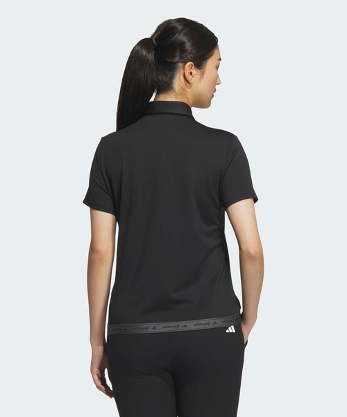 adidas(アディダス)の「ストレッチ 半袖ボタンダウンシャツ【adidas Golf/アディダスゴルフ】(ポロシャツ・レディース・ホワイト/ブラック・SMALL/X-LARGE/LARGE/MEDIUM/XX-LARGE/X-SMALL)」の11枚目の写真
