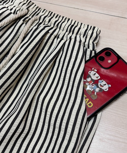 NANEA(ナネア)の「ストライプ柄 イージーパンツ(その他パンツ・レディース・ストライプ/チャコールグレー・SMALL/MEDIUM)」の11枚目の写真