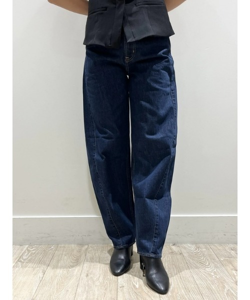 GAP（ギャップ）の「ハイライズ バレルデニム（デニムパンツ・レディース・インディゴブルー・23/24/25/26/27/28/30/29）」の10枚目の写真
