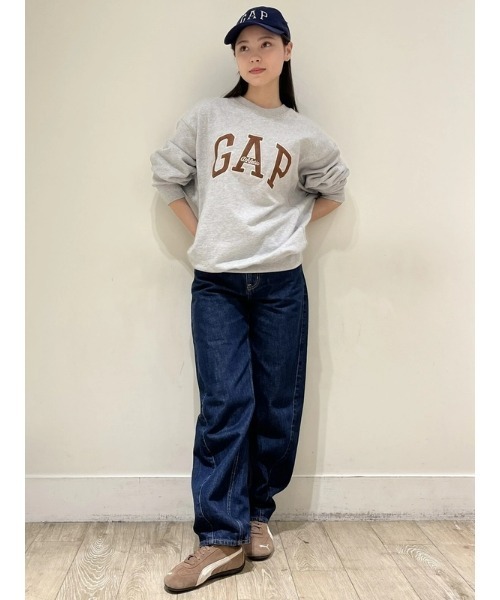 GAP（ギャップ）の「ハイライズ バレルデニム（デニムパンツ・レディース・インディゴブルー・23/24/25/26/27/28/30/29）」の19枚目の写真
