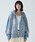 VELNUSixiXj́uyVELNUSzVintage Make Heavyweight Double Zip Hoodie/Be[WCN wr[EFCg_uWbvt[fBip[J[jvbu[