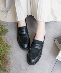 Fabby fabby | ボリュームソールコインローファー(ローファー)