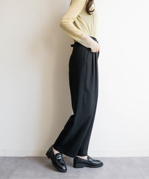 Fabby fabby（ファビィーファビィー）の「ボリュームソールコインローファー（ローファー・レディース・ブラウン/レオパード/ブラック/ブラック系その他・MEDIUM/LARGE/SMALL）」の18枚目の写真