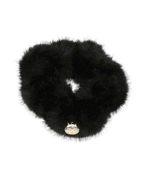 LAGUNAMOON（ラグナムーン）の「LAGUNA CATシュシュ（シュシュ・レディース・ブラック/グレー・FREE）」の3枚目の写真