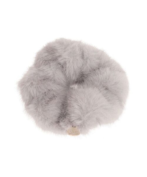 LAGUNAMOON（ラグナムーン）の「LAGUNA CATシュシュ（シュシュ・レディース・ブラック/グレー・FREE）」の7枚目の写真