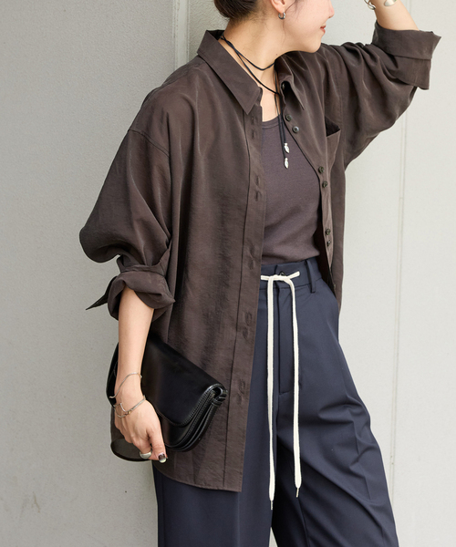 キュプラヴィンテージローンシャツ（シャツ/ブラウス）｜JOURNAL