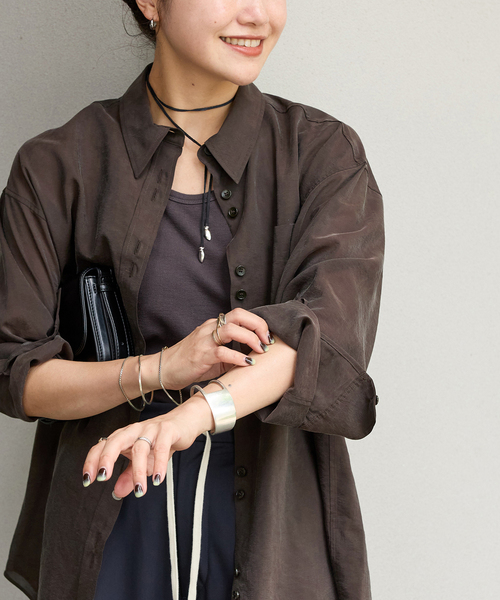 キュプラヴィンテージローンシャツ（シャツ/ブラウス）｜JOURNAL