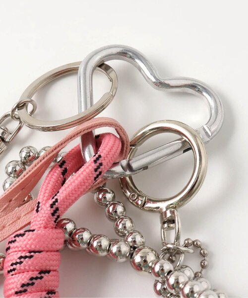 algy（アルジー）の「レザーハートコードチャーム（チャーム・キッズ・ブラック/ピンク・FREE）」の3枚目の写真