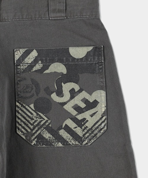 VOLCOM(ボルコム)の「【VOLCOM/ボルコム】VOLCOM x WIND AND SEA Heritage Shorts/ウインダンシーコラボショートパンツ(その他パンツ・メンズ・チャコールグレー/ブラック・MEDIUM)」の3枚目の写真