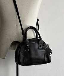 DECADE（ディケイド）の「オイルドカウレザー・ミニショルダーボストンDECADE(DCD-01315S) Oiled Cow Leather Mini Shoulder Bag　ディケイド（ショルダーバッグ）」