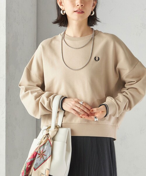 FRED PERRY: G1148 TIPPED SWEAT（スウェット）｜FRED PERRY（フレッド