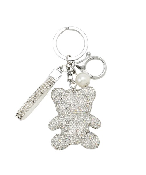 SHOO・LA・RUE（シューラルー）の「キラキラベアチャーム（チャーム・レディース・ブラック/シルバー/ダークブラウン・00）」の5枚目の写真