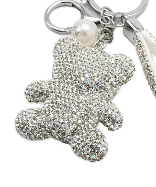 SHOO・LA・RUE（シューラルー）の「キラキラベアチャーム（チャーム・レディース・ブラック/シルバー/ダークブラウン・00）」の7枚目の写真