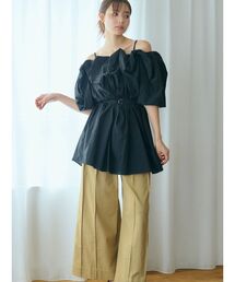 2WAYオフショルブラウス