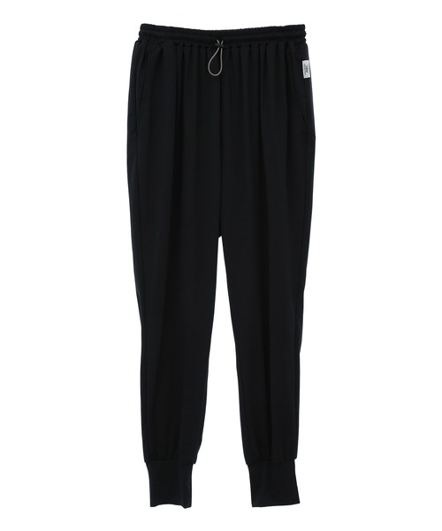 Julier Yoga and Relax（ジュリエヨガアンドリラックス）の「Julier (定番)ライトプライムギャザーパンツ（その他パンツ・レディース・ネイビー/チャコール/ブラック・2/1/0）」の2枚目の写真