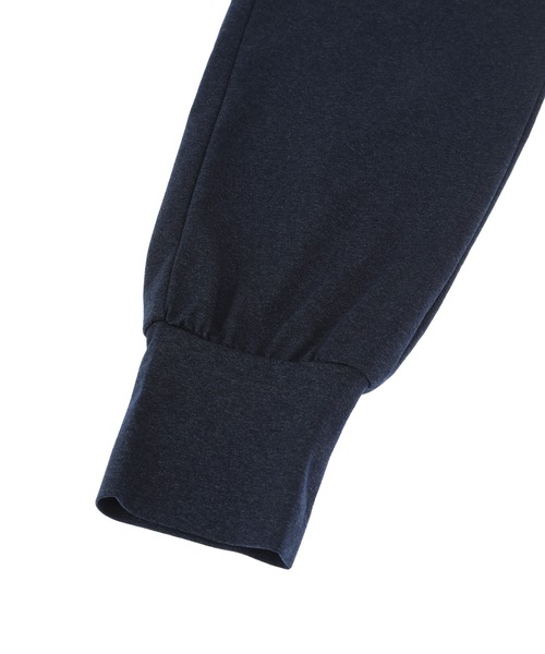 Julier Yoga and Relax（ジュリエヨガアンドリラックス）の「Julier (定番)ライトプライムギャザーパンツ（その他パンツ・レディース・ネイビー/チャコール/ブラック・2/1/0）」の9枚目の写真