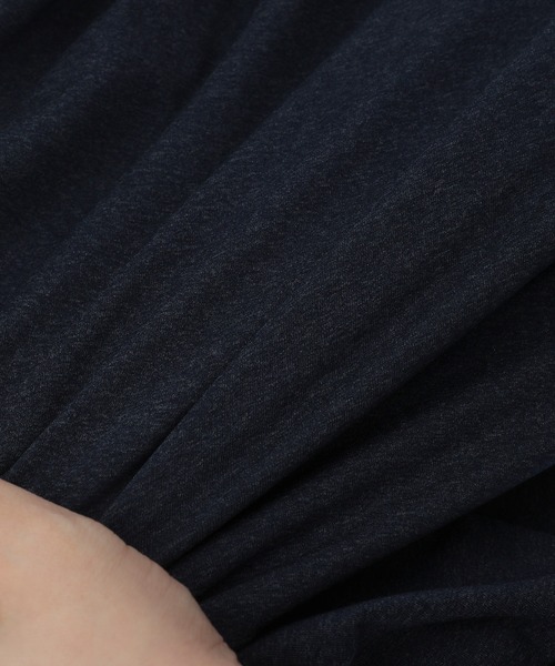 Julier Yoga and Relax（ジュリエヨガアンドリラックス）の「Julier (定番)ライトプライムギャザーパンツ（その他パンツ・レディース・ネイビー/チャコール/ブラック・2/1/0）」の11枚目の写真