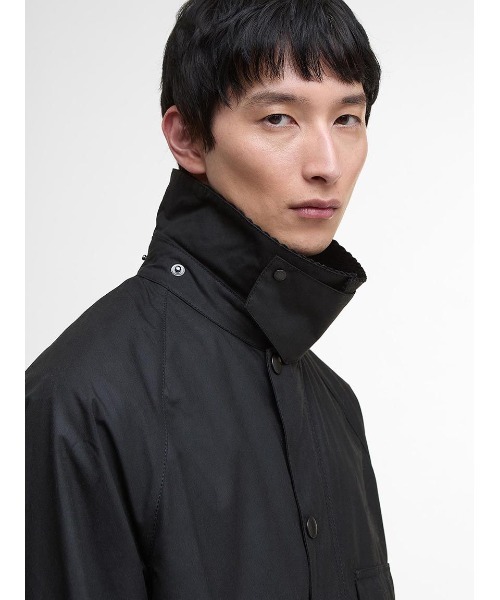 Barbour(バブアー)の「【SOLWAY/ソルウェイ】ワックスジャケット(オーバーサイズフィット)(ブルゾン・メンズ・ブラック/グリーン・34/36/38/40)」の12枚目の写真