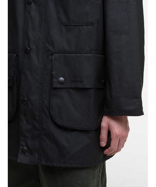 Barbour(バブアー)の「【SOLWAY/ソルウェイ】ワックスジャケット(オーバーサイズフィット)(ブルゾン・メンズ・ブラック/グリーン・34/36/38/40)」の14枚目の写真