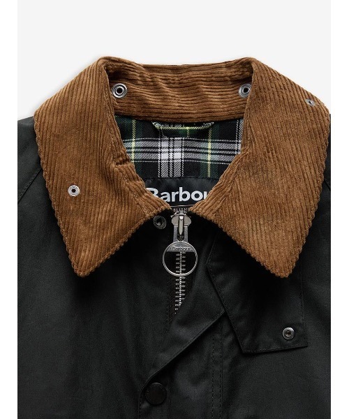 Barbour(バブアー)の「【SOLWAY/ソルウェイ】ワックスジャケット(オーバーサイズフィット)(ブルゾン・メンズ・ブラック/グリーン・34/36/38/40)」の18枚目の写真