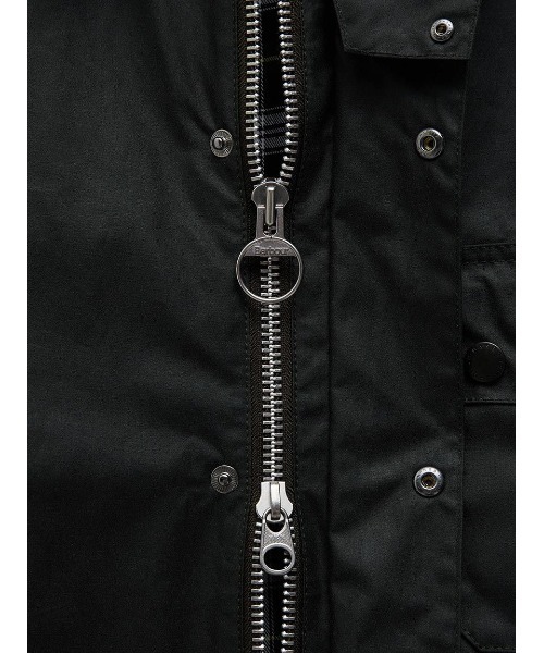 Barbour(バブアー)の「【SOLWAY/ソルウェイ】ワックスジャケット(オーバーサイズフィット)(ブルゾン・メンズ・ブラック/グリーン・34/36/38/40)」の19枚目の写真