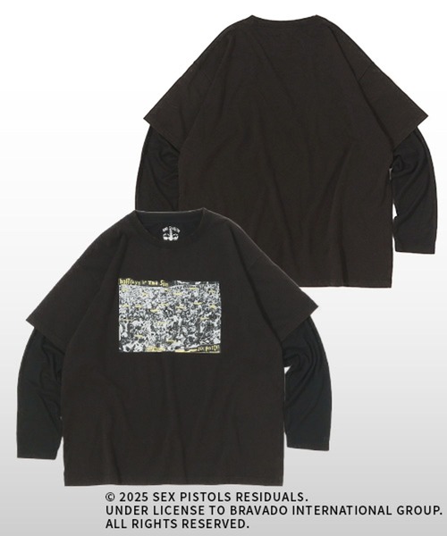 PAGEBOY（ページボーイ）の「Sex Pistols ロンT（Tシャツ/カットソー・レディース・オフホワイト/ブラック・FREE）」の4枚目の写真