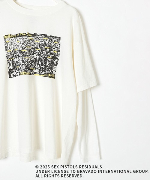 PAGEBOY（ページボーイ）の「Sex Pistols ロンT（Tシャツ/カットソー・レディース・オフホワイト/ブラック・FREE）」の8枚目の写真
