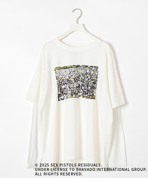 PAGEBOY（ページボーイ）の「Sex Pistols ロンT（Tシャツ/カットソー・レディース・オフホワイト/ブラック・FREE）」の10枚目の写真