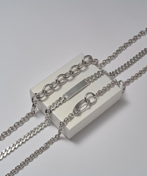 Lui's(ルイス)の「Ah Necklace / 02 (コンビチェーンネックレス)(ネックレス・レディース・シルバー・FREE)」の11枚目の写真