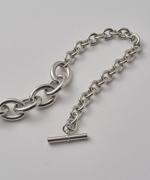 Lui's(ルイス)の「Ah Necklace / 02 (コンビチェーンネックレス)(ネックレス・レディース・シルバー・FREE)」の3枚目の写真