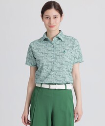 Paul Stuart（ポールスチュアート）の「【GOLF】ヨットプリントポロシャツ（ゴルフグッズ）」