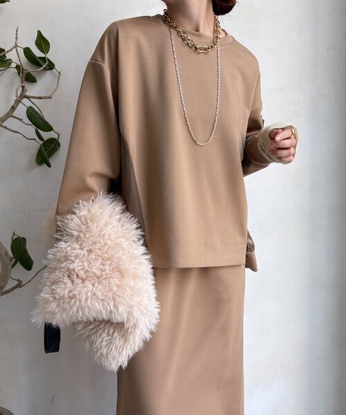 セール】【WEB限定】MA1ポケットプルオーバー＋タイトスカートセット