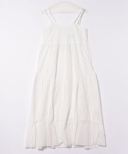 Little sunny bite(リトルサニーバイト)の「littlesunnybite/リトルサニーバイト/star long dress(ドレス・レディース・ホワイト/ブラック・S/M)」の2枚目の写真