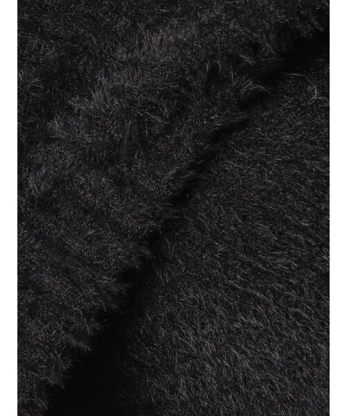 EVRIS（エヴリス）の「ホルターネックシャギーニットトップス（ニット/セーター・レディース・ブラック/グレー/ブルー/ホワイト・FREE）」の8枚目の写真