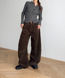 CANAL JEAN（キャナルジーン）の「choice_cnl/SEIRTAND　コーデュロイカーブパンツ（その他パンツ・レディース）」
