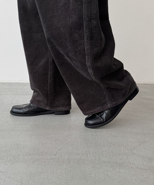 CANAL JEAN（キャナルジーン）の「choice_cnl/SEIRTAND　コーデュロイカーブパンツ（その他パンツ・レディース・ブラウン/チャコールグレー・SMALL/MEDIUM）」の12枚目の写真