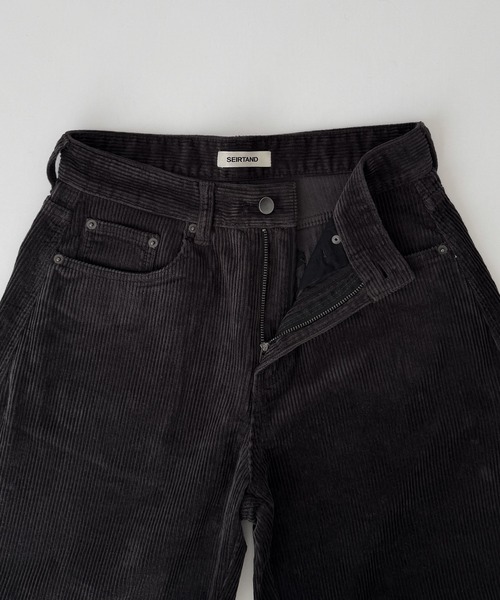 CANAL JEAN（キャナルジーン）の「choice_cnl/SEIRTAND　コーデュロイカーブパンツ（その他パンツ・レディース・ブラウン/チャコールグレー・SMALL/MEDIUM）」の13枚目の写真