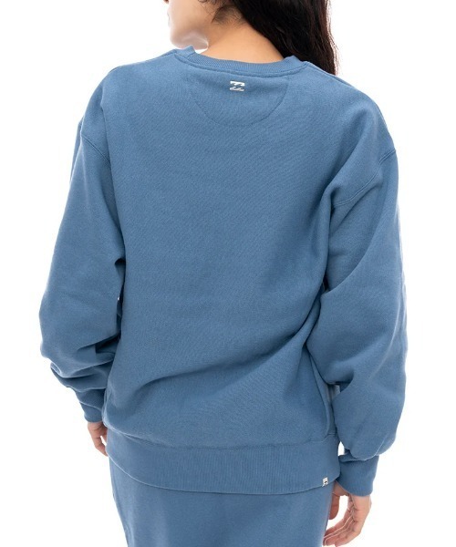 BILLABONG(ビラボン)の「【BILLABONG/ビラボン】24AW SIDE RIB HEAVY SWEAT/ロゴスウェットトレーナー(スウェット・レディース・ヘザーグレー/ブルー/ブラック/ホワイト・MEDIUM/LARGE)」の19枚目の写真