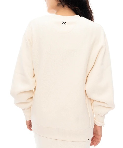 BILLABONG(ビラボン)の「【BILLABONG/ビラボン】24AW SIDE RIB HEAVY SWEAT/ロゴスウェットトレーナー(スウェット・レディース・ヘザーグレー/ブルー/ブラック/ホワイト・MEDIUM/LARGE)」の5枚目の写真