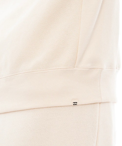 BILLABONG(ビラボン)の「【BILLABONG/ビラボン】24AW SIDE RIB HEAVY SWEAT/ロゴスウェットトレーナー(スウェット・レディース・ヘザーグレー/ブルー/ブラック/ホワイト・MEDIUM/LARGE)」の7枚目の写真