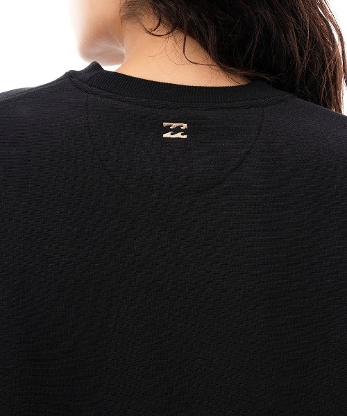 BILLABONG(ビラボン)の「【BILLABONG/ビラボン】24AW SIDE RIB HEAVY SWEAT/ロゴスウェットトレーナー(スウェット・レディース・ヘザーグレー/ブルー/ブラック/ホワイト・MEDIUM/LARGE)」の13枚目の写真