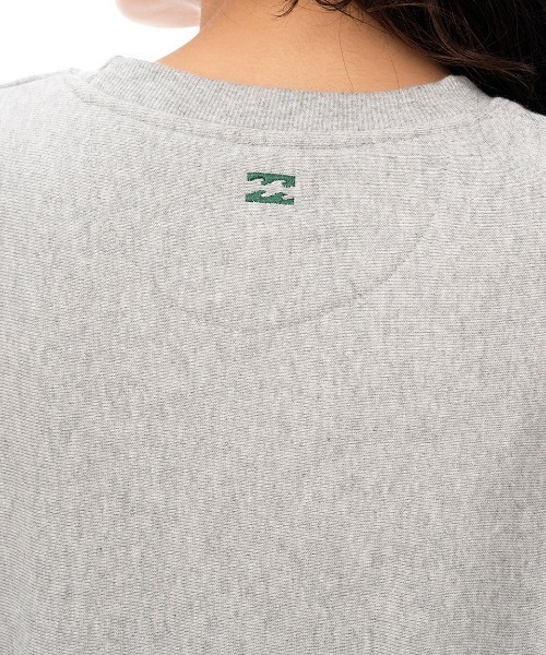 BILLABONG(ビラボン)の「【BILLABONG/ビラボン】24AW SIDE RIB HEAVY SWEAT/ロゴスウェットトレーナー(スウェット・レディース・ヘザーグレー/ブルー/ブラック/ホワイト・MEDIUM/LARGE)」の17枚目の写真